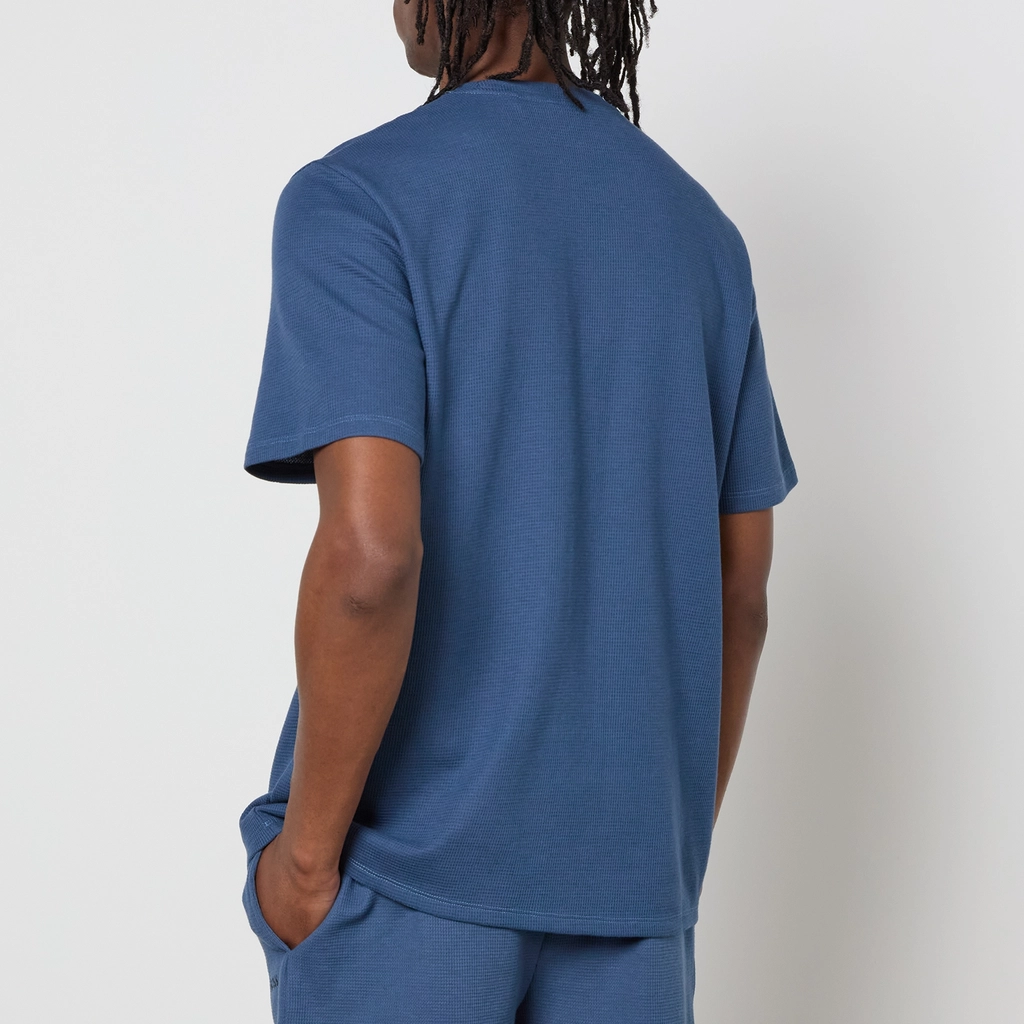 Boss Bodywear Cotton-Blend Waffle Lounge T-Shirt - S